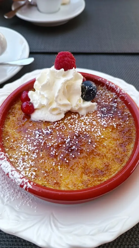 Crème Brûlée Au Fruits Rouges